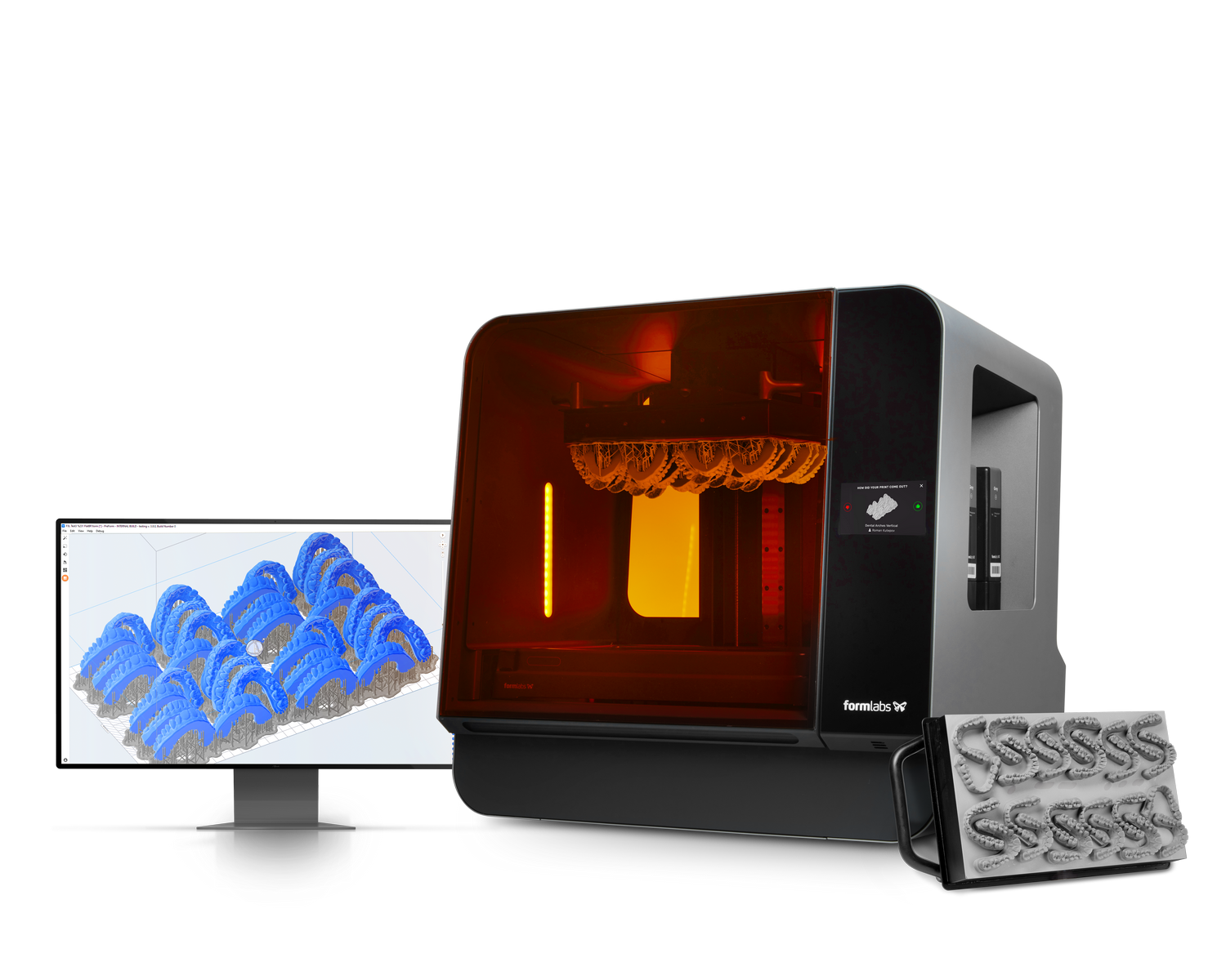 Resin based 3d printers