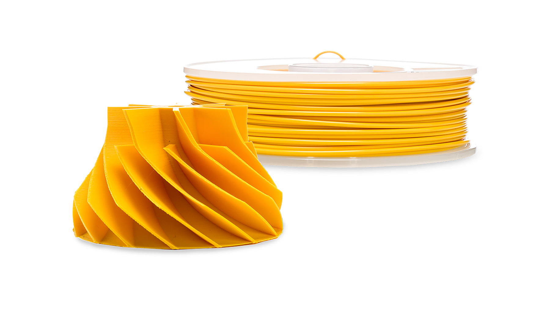 Ultimaker ABS Yellow Filament print